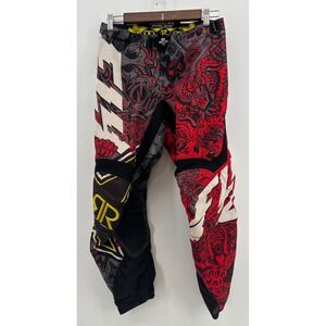 Fly Racing x Rockstar Energy Motocross Riding Pants Boys Multicolor 29x26